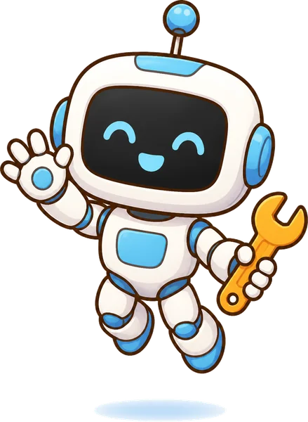 AI 學徒奇奇揮手打招呼